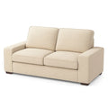 Zweisitzer Sofa aus Stoff in Beige 200 cm